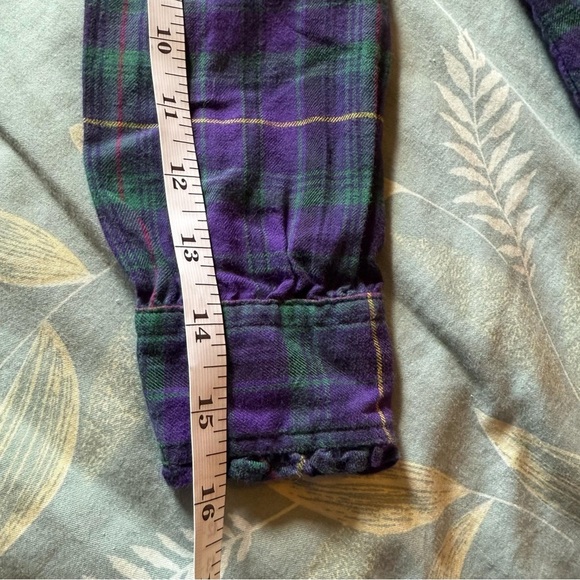 Ralph Lauren Kids Purple Plaid Button Down Shirt - Picture 8 of 10